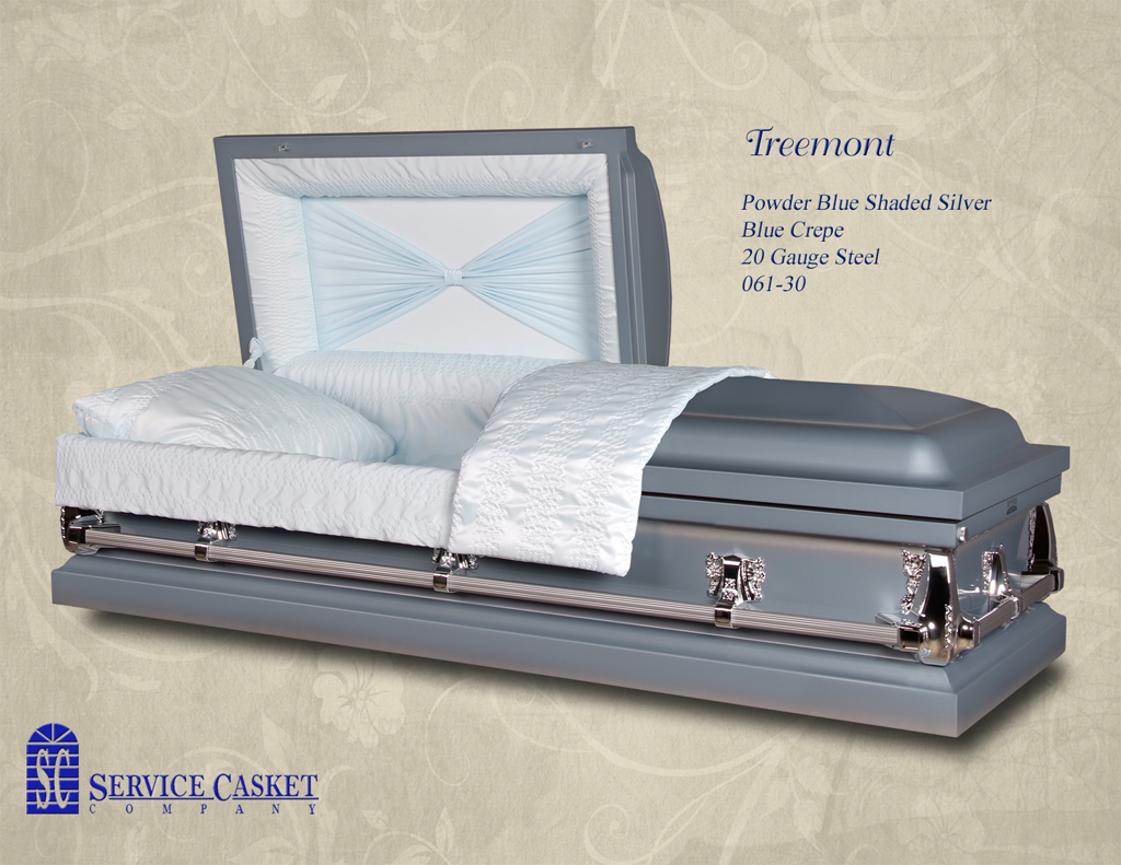 Treemont Powder Blue Shaded Silver